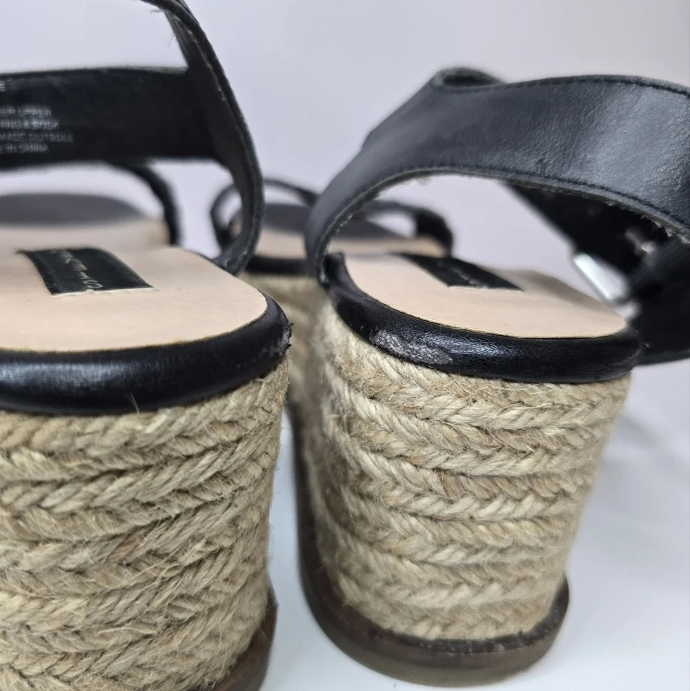 ⭐️40% Off⭐️ Steven by Steve Madden Sabble Black Espadrille Flatform Sandals